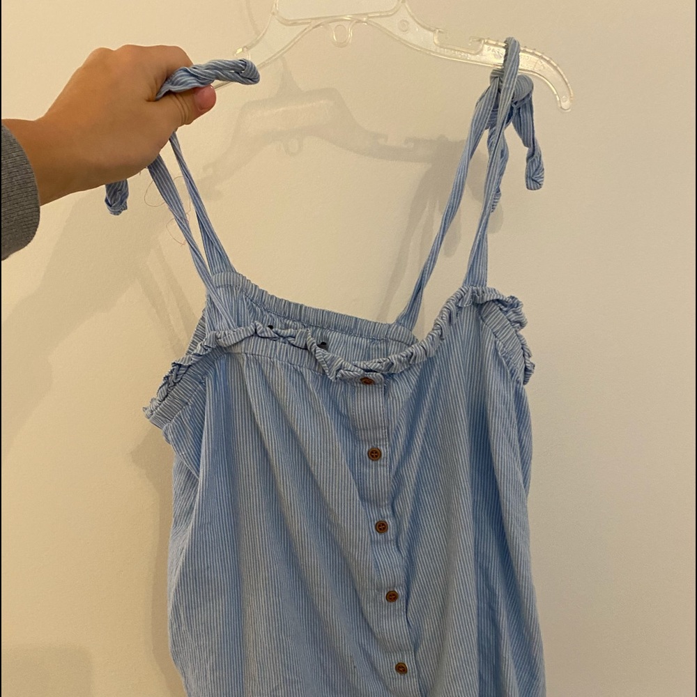 Cute blue tank top